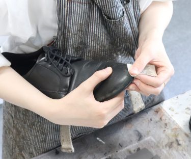 革靴の傷補修（修理）について